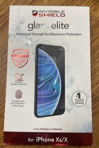 ZAGG Apple iPhone X/XS InvisibleShield Glass Elite Screen Protector Tempered Glass image 0