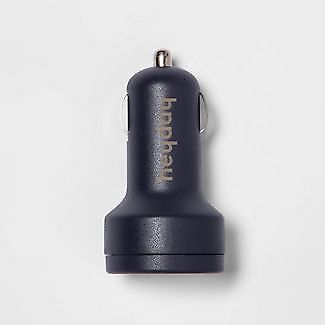 heyday Dual Port 25W Car Charger - Dusk Blue image 0