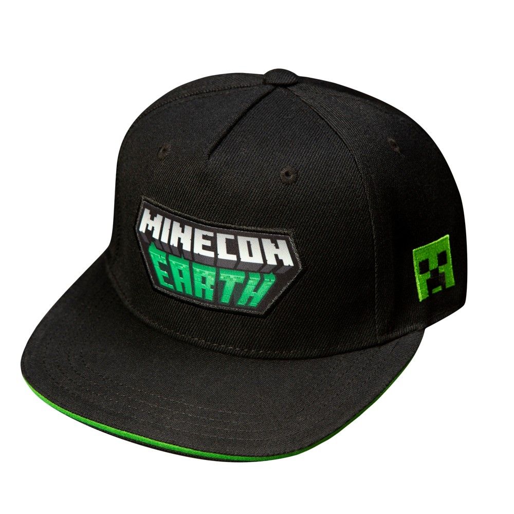Minecraft MineCon Earth Youth Snap Back Hat image 0