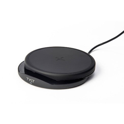 TYLT 10W Qi Wireless Charging Stand/Pad - Black image 0