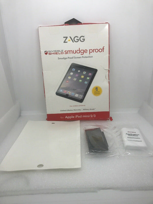 ZAGG iPad Mini 2/3 InvisibleShield - SmudgeProof image 0