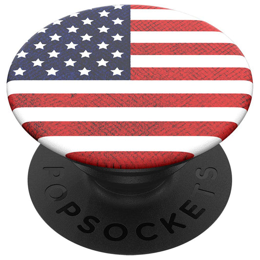PopSockets PopGrip Cell Phone Grip & Stand - Vintage American Flag image 0