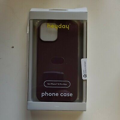 Heyday Apple iPhone 12 Pro Max Silicone Case - Mulberry Purple image 0