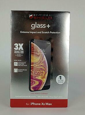 ZAGG Apple iPhone XS Max InvisibleShield Glass+ Screen Protector image 0