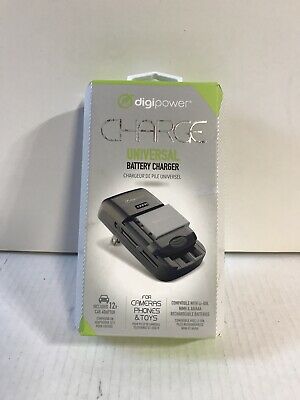 DigiPower Universal Battery Charger - Black (TC-U450) image 0