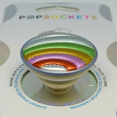 PopSockets PopGrip Cell Phone Grip & Stand - Rainbow of Funk image 0