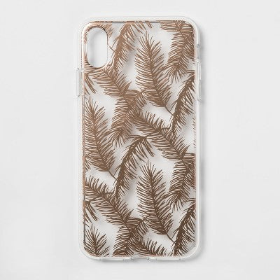 Heyday Apple iPhone XS Max Case - Rose Gold Feathers image 0