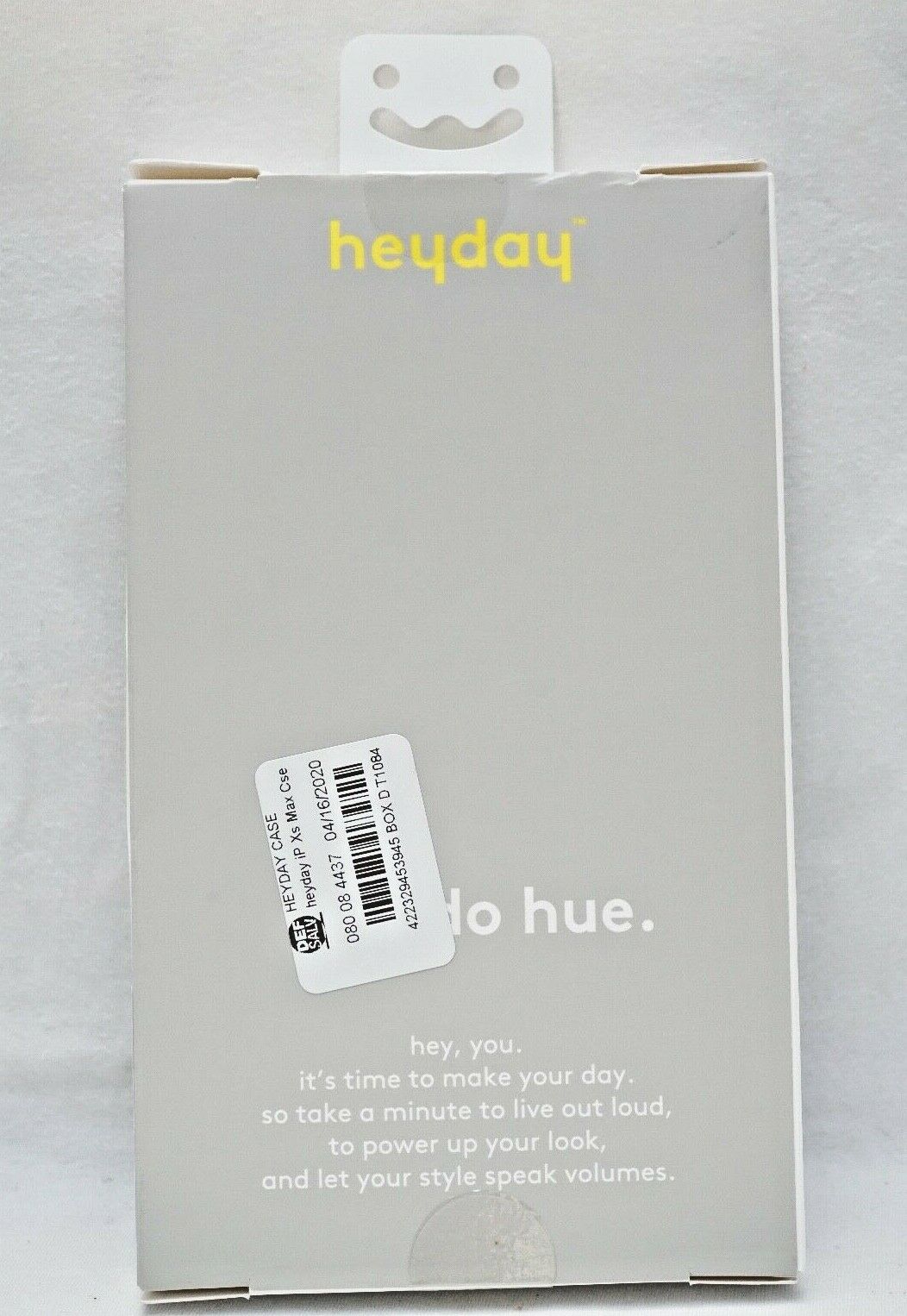 HEYDAY CASE heyday iP X/Xs Cse-Blk image 0