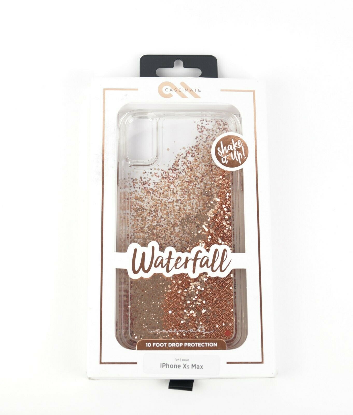 Case-Mate Waterfall Liquid Glitter Case for iPhone XS Max image 0