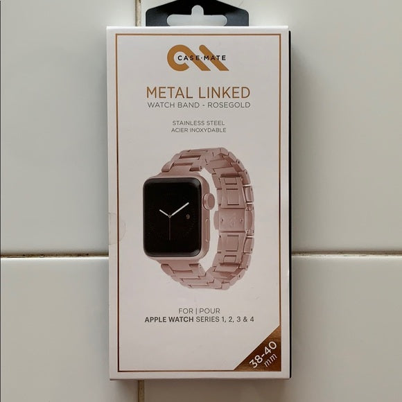 Case-Mate Metal Link Watch Band 38mm - Rose Gold image 0