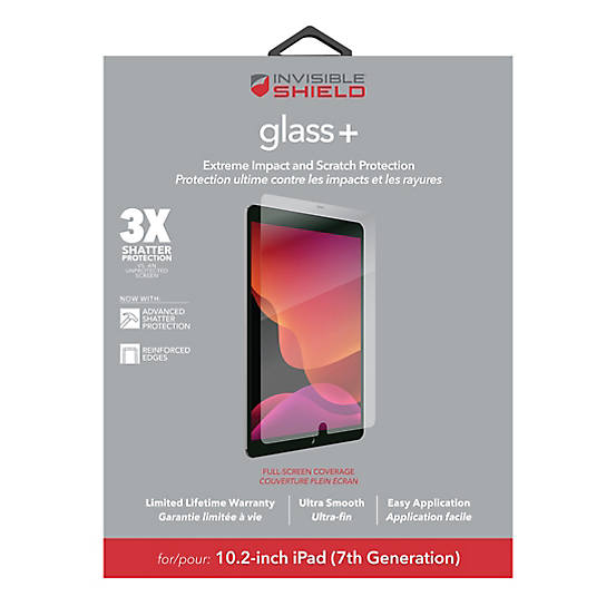 ZAGG iPad 10.2" Invisible Shield Glass+ image 0