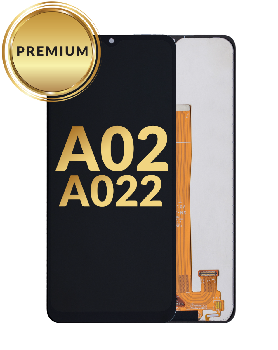 Galaxy A02 (A022/2020) LCD Assembly (BLACK) (Premium/Refurbished image 0