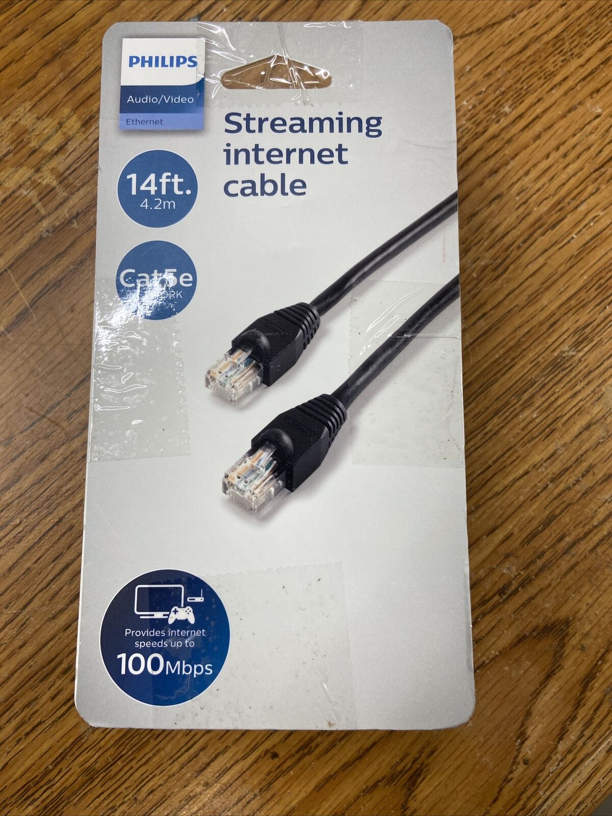 Philips Cat 5e Ethernet Cable - 14ft image 0