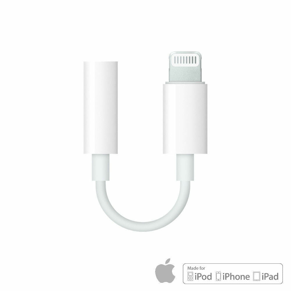 Genuine OEM Apple Lightning to Headphone Jack AUX Adapter For iPhone 7 8 X 11 12 image 0