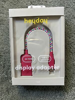 Heyday8.5" USB-C to HDMI Adapter - Magenta image 0