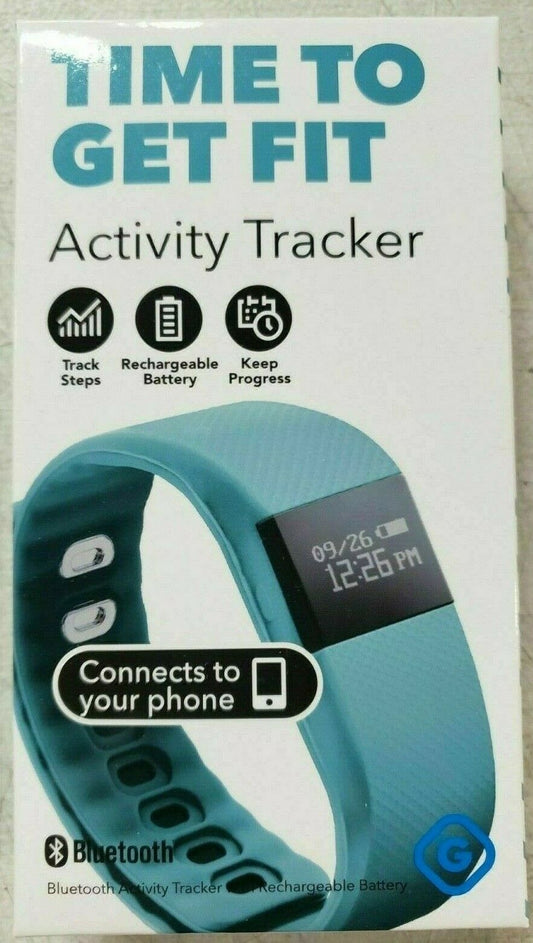 GEMS Your Fitness Bluetooth Watch App Tracks Fitness Activity Data & Sleep Teal image 0