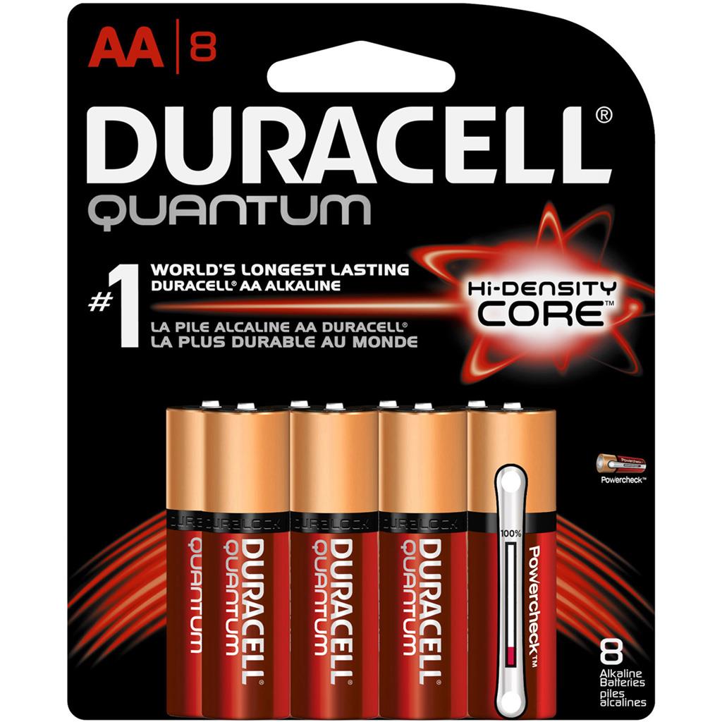 Duracell Quantum Batteries AA 8 pk. image 0