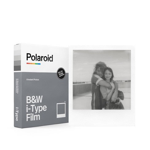 Polaroid Originals B&W Film for i-Type- White Frame image 0