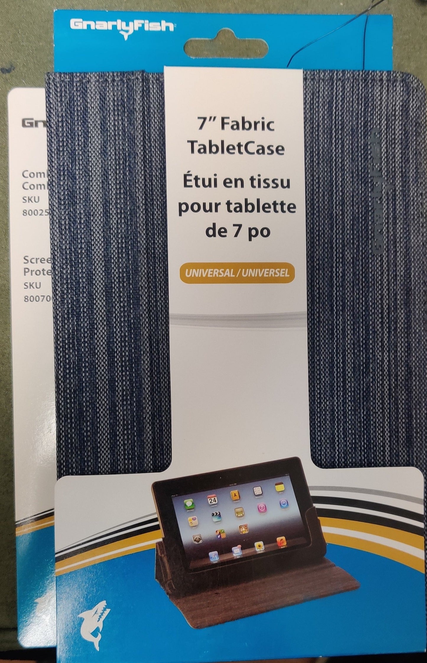GnarlyFish 7-inch universal fabric tablet case image 0