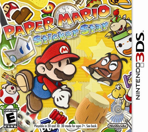 Paper Mario Sticker Star (Nintendo 3DS, 2012) image 0