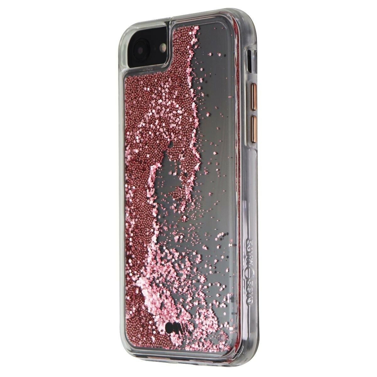 Case-Mate Cascading Liquid Glitter Waterfall Case for Apple iPhone 8 - Rose Gold image 0