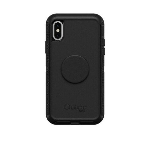 Otterbox OtterPop Defender Series Black Sleek Protect Case For iPhone X XS A305 image 0