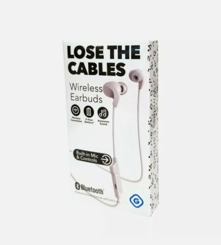 Gems Neckband Wireless Earbuds, White image 0