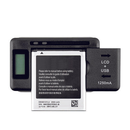 Universal Cell Phone Battery Charger with USB Output image 0
