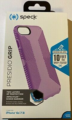 Speck iPhone 8/7/6s/6 Case Presidio Grip - Purple image 0