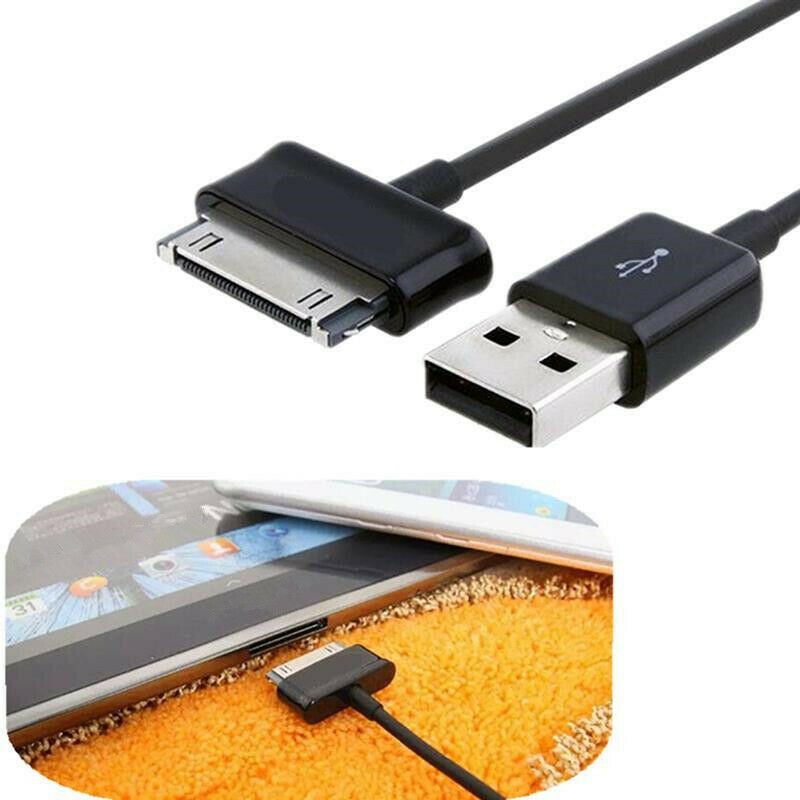USB 30 Pin Charger Cable for OEM Samsung Galaxy TAB P1000 10.1 8.9 7.0 image 0