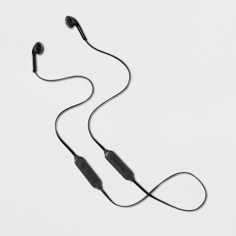 heyday Wireless Bluetooth Earbuds - Black/Wood Grain image 0