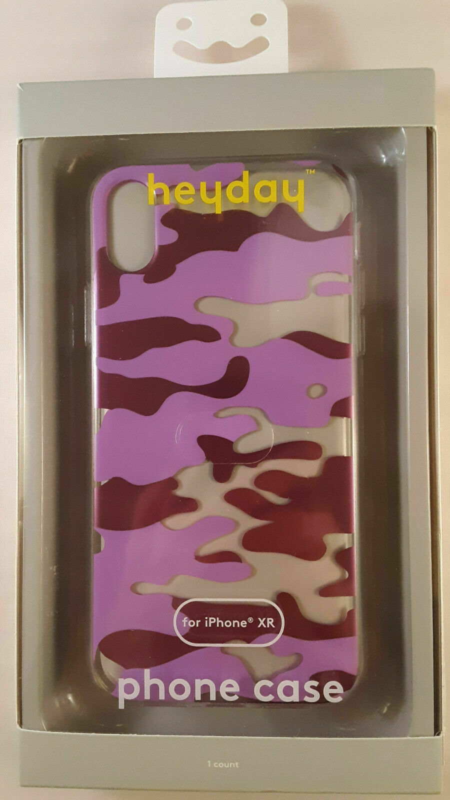 Heyday Apple iPhone XR Case - Purple Camo image 0