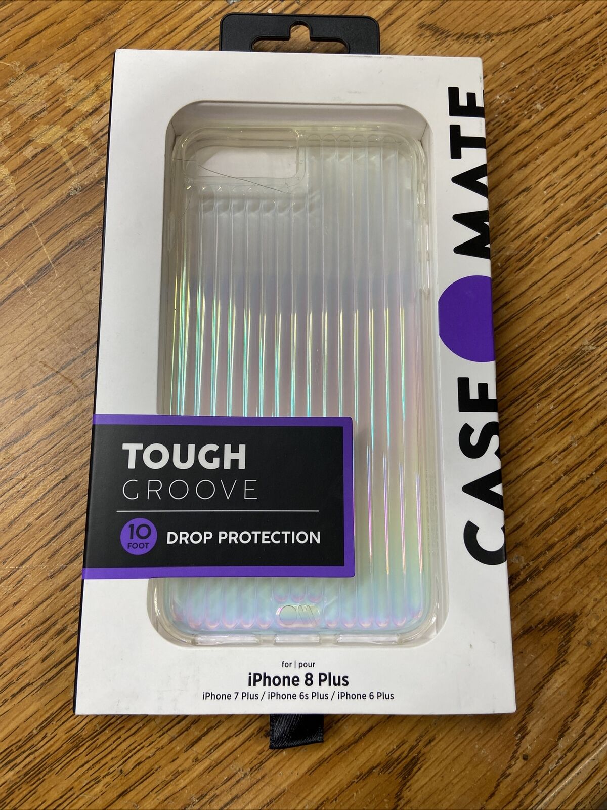 Case-Mate Apple iPhone 7 / 8 Plus Iridescent Grooves image 0