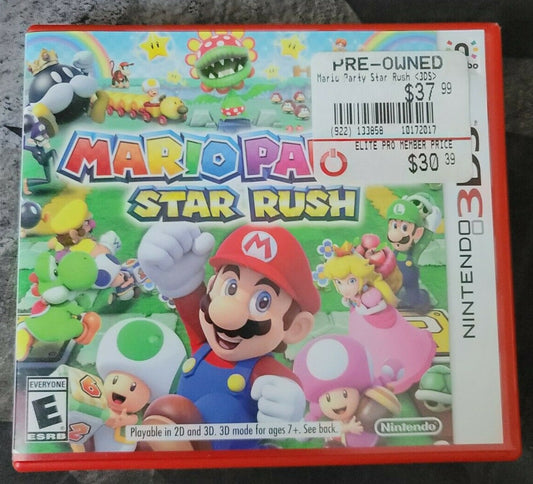Mario Party: Star Rush (Nintendo 3DS, 2016) image 0