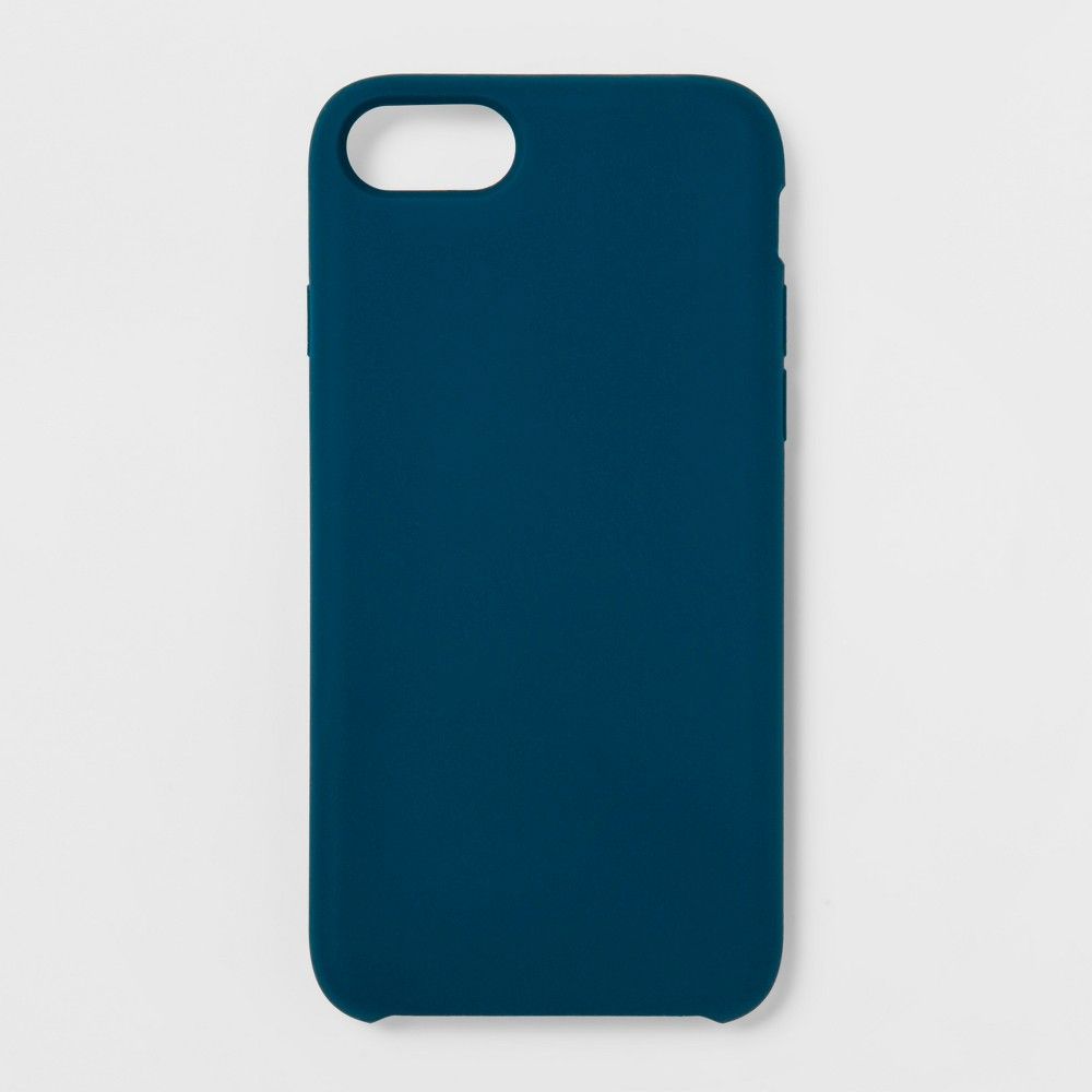 Heyday Apple iPhone 8/7/6s/6 Silicone Case - Dark Teal image 0