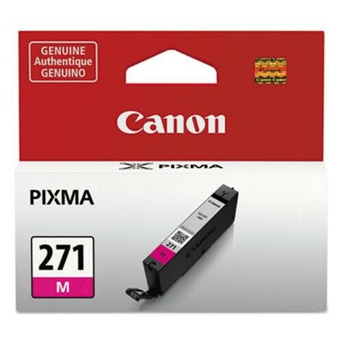 Canon 0392C001 (CLI-271) Ink, Magenta, Inkjet Printer, image 0