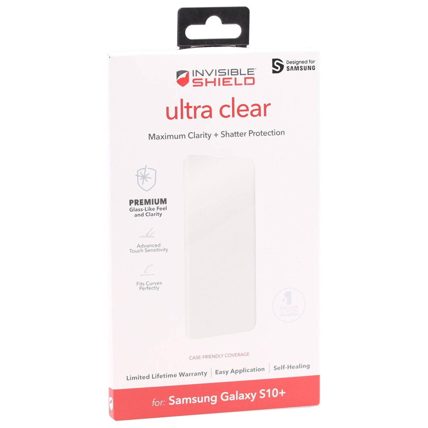 Zagg Ultra Clear Glass Screen Protector For Samsung Galaxy S10+ image 0