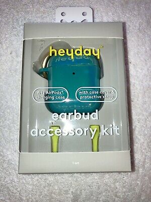 Heyday Airpod Hard Case w/ AirPod Strap - Teal image 0