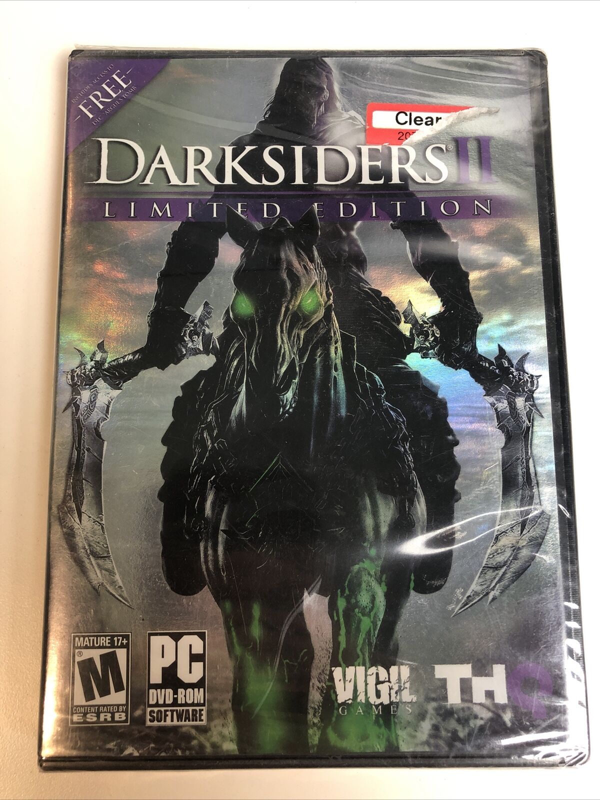 Darksiders II Limited Edition (PC, 2012) image 0