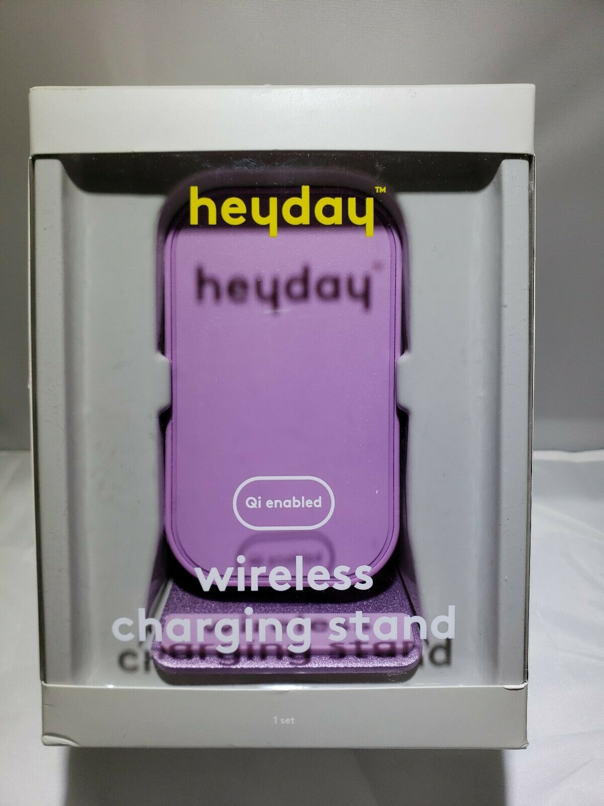 Heyday Qi Enabled Wireless Charging Stand image 0