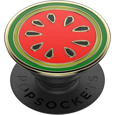 PopSockets PopGrip Cell Phone Grip & Stand - Enamel Watermelon Slice image 0