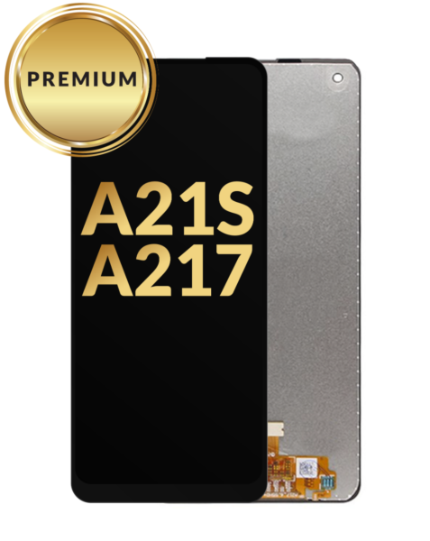 Galaxy A21S (A217/2020) lcd assembly (black) (premium/refurbished) image 0