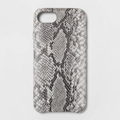 heyday Apple iPhone 8/7/6s/6 Snakeskin Case - Black/White image 0