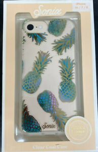 Sonix Apple iPhone 8/7/6s/6 Clear Coat Case - Liana Teal/Pineapple image 0