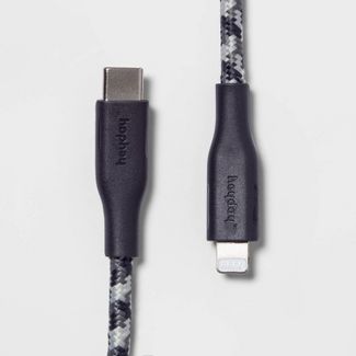 heyday Lightning to USB-C Braided Cable-Dusk Blue image 0
