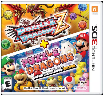 Puzzle & Dragons Z + Puzzle & Dragons Super Mario Bros. Edition (Nintendo 3DS) image 0