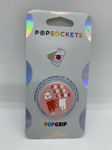 PopSockets PopGrip Cell Phone Grip & Stand - Fa La Llama (Pink) image 0