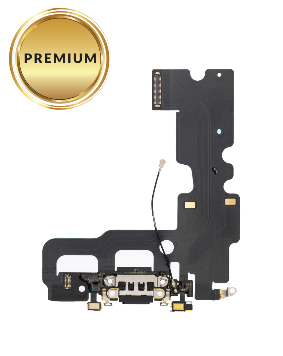 iPhone 7 Charging Port Flex Cable (BLACK) (Premium) image 0