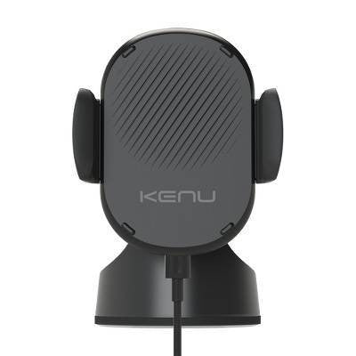 Kenu Airbase Qi Wireless Fast Charging Suction Mount - Black image 0