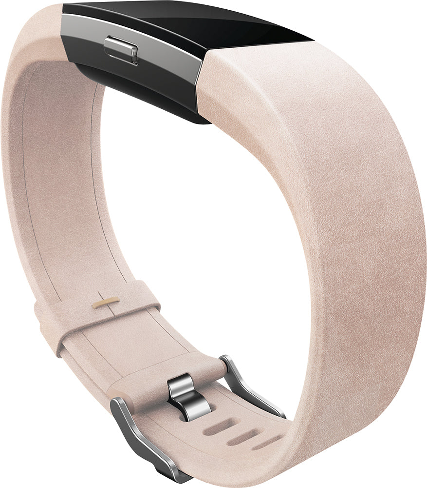 Leather Band for Fitbit Charge 2 (Small) - Blush Pink image 0